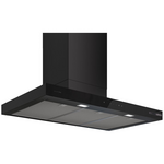 Bosch 90cm Series 6 Canopy Rangehood Matt Black DWB97DN65A hero image