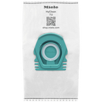 Miele TU HyClean Pure Dustbags for Guard S1 and L1 Vacuum Cleaners Allergy XL Pack of 8 Plus HEPA Filter 12694920 hero image