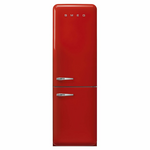 Smeg FAB 50's Style 331L Bottom Mount Refrigerator Red FAB32RRD5AU hero image