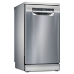 Bosch 45cm Series 6 Freestanding Slimline Stainless Steel Dishwasher SPS6IKI01A hero image