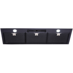 Schweigen 90cm Matte Black UnderMount Rangehood with ISO Drive SP Motor UM1170-9BSPPAK hero image