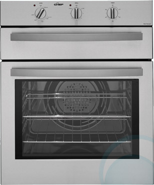 600mm/60cm Chef Electric Wall Oven EGC624S  - 600mm Electric Wall Ovens...