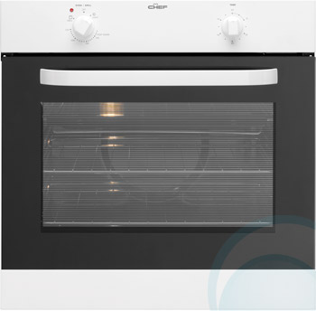 600mm/60cm Chef Electric Wall Oven EOC617W 600mm/60cm Chef Electric Wall Oven EOC617W