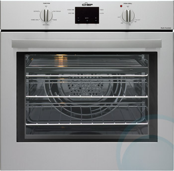 600mm/60cm Chef Electric Wall Oven EOC644S - 600mm Electric Wall Ovens...