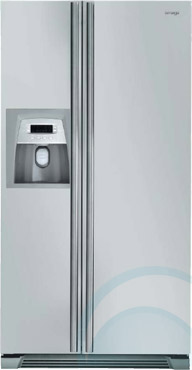 603L Omega Side by Side Fridge FBW600S - Side by Side Fridges...