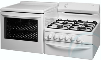 Westinghouse Elevated Gas Oven GEK1235LW Westinghouse Elevated Gas Oven GEK1235LW