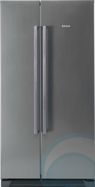 618L Bosch Side By Side Fridge KAN56V40PLAT