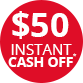 Onix June26 cash off 50