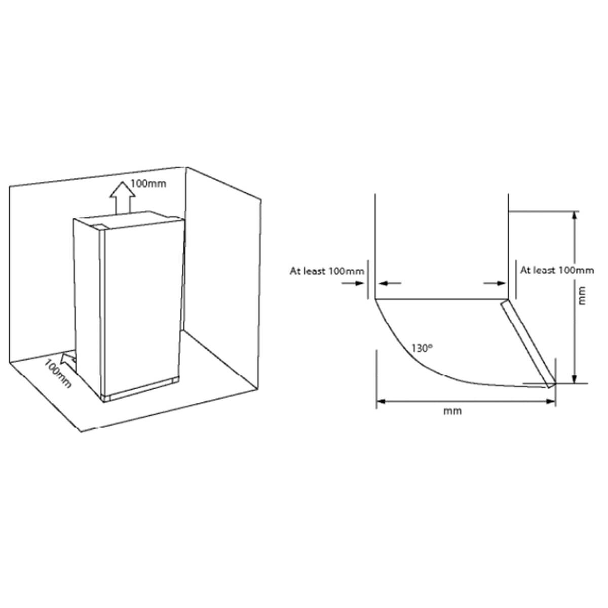 Artusi 126L Single Door Bar Fridge AFR115B image 5