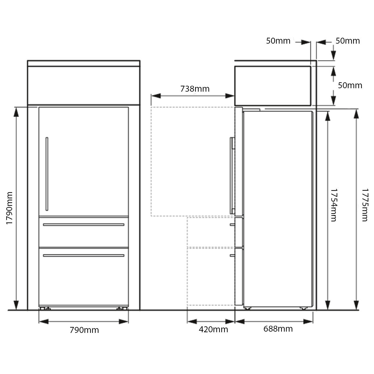 fisher and paykel rf523mrdx1