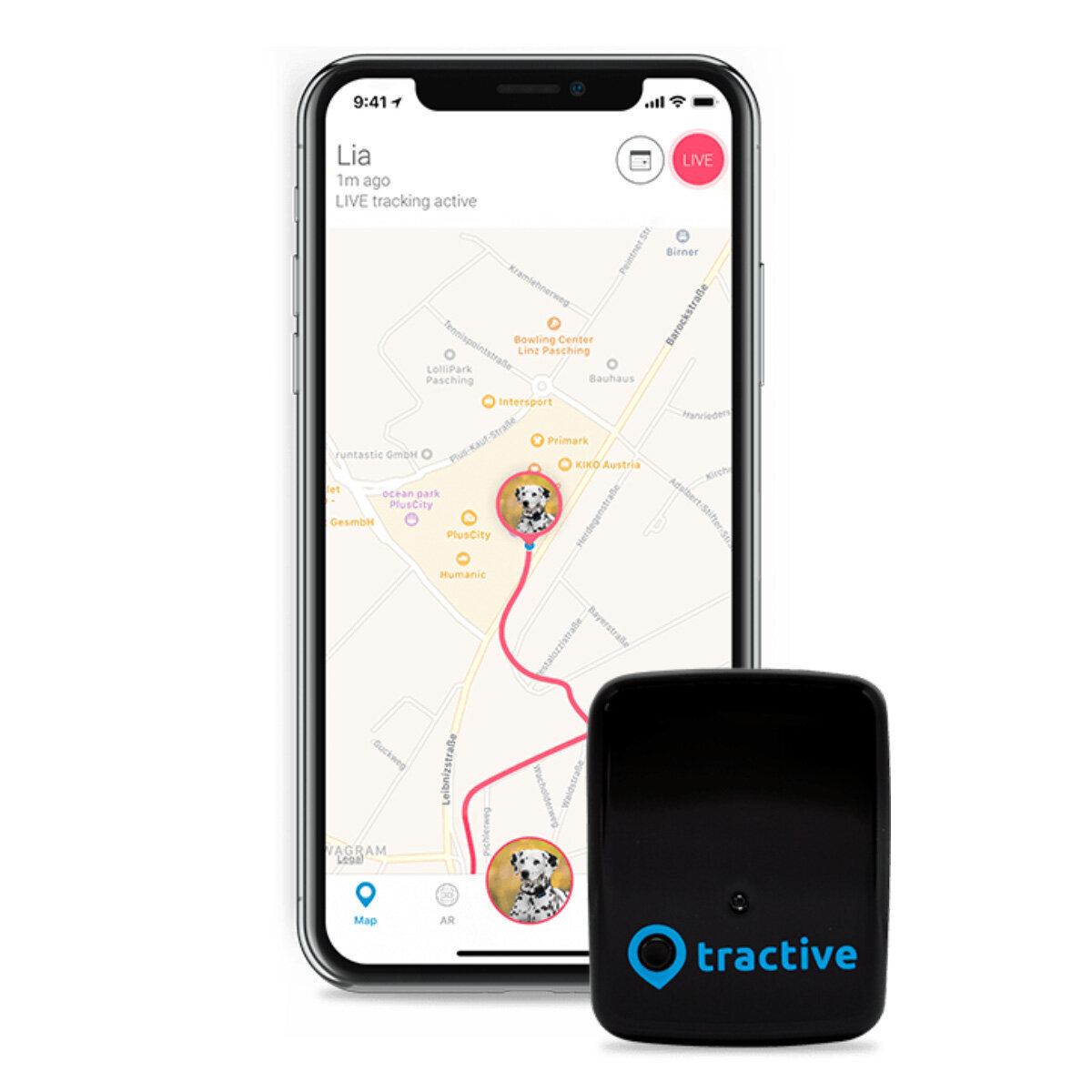 Tractive clearance live tracking