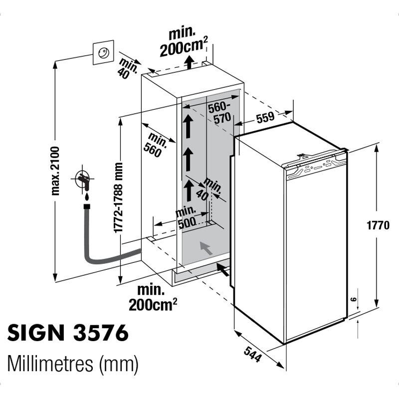 liebherr sign3576lh