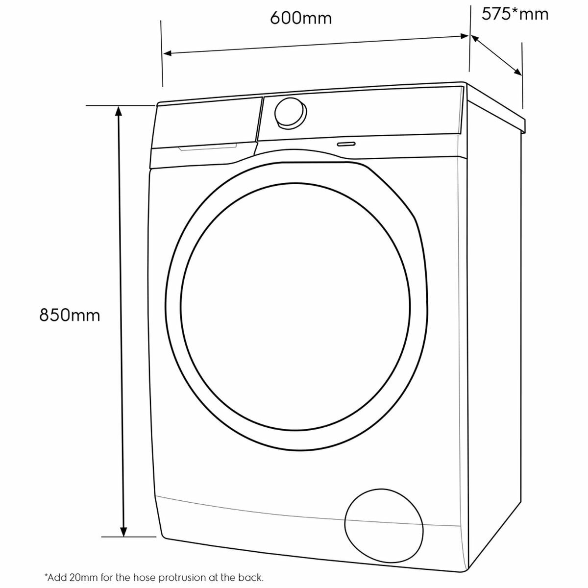 electrolux 9kg front load washing machine with ultramix detergent system