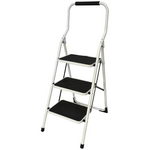 L.T. Williams 3 Step Ladder White 9756 hero image