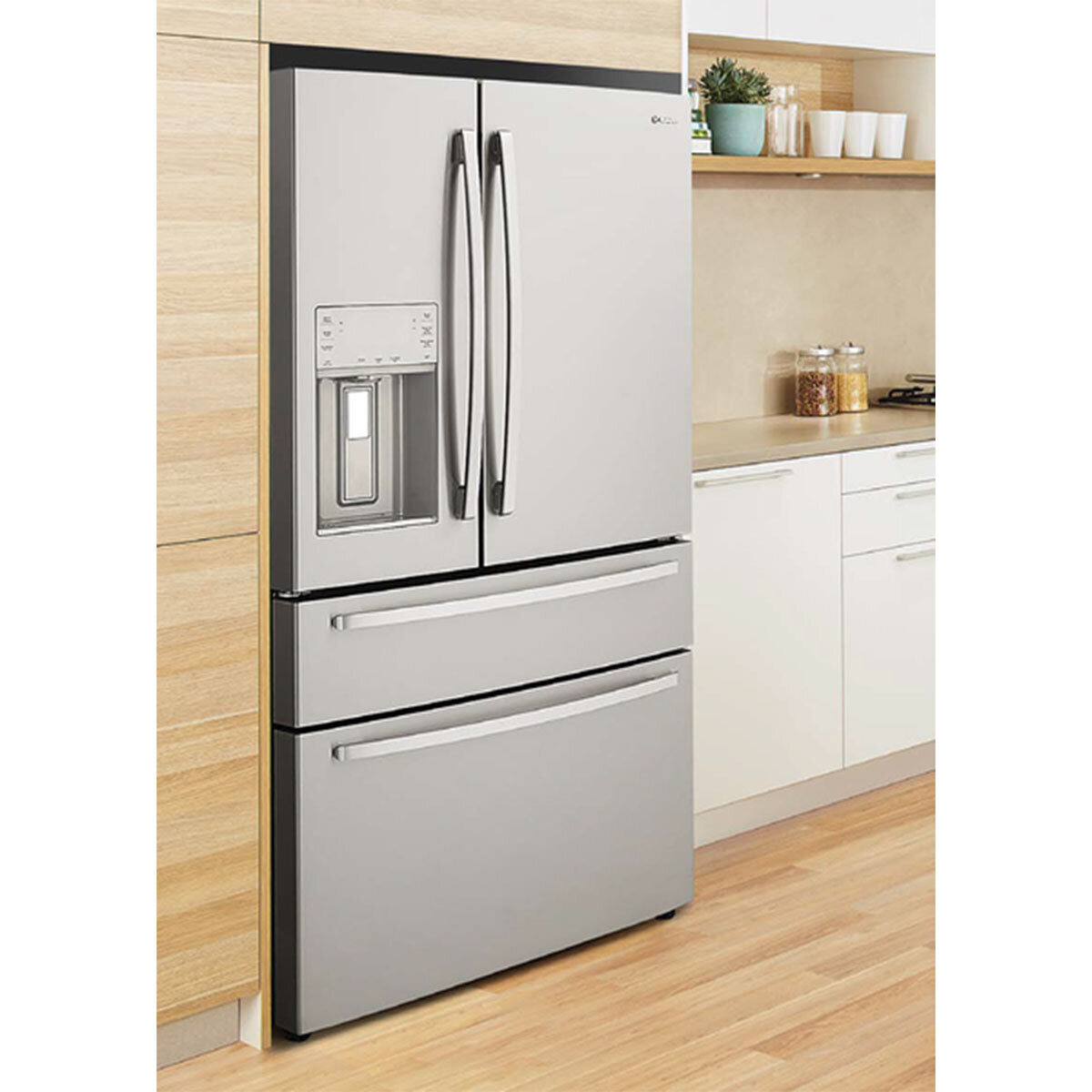 westinghouse whe7074sa 619l french door frost free fridge