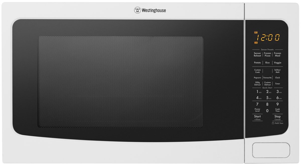 westinghouse 23l 800w microwave stainless steel