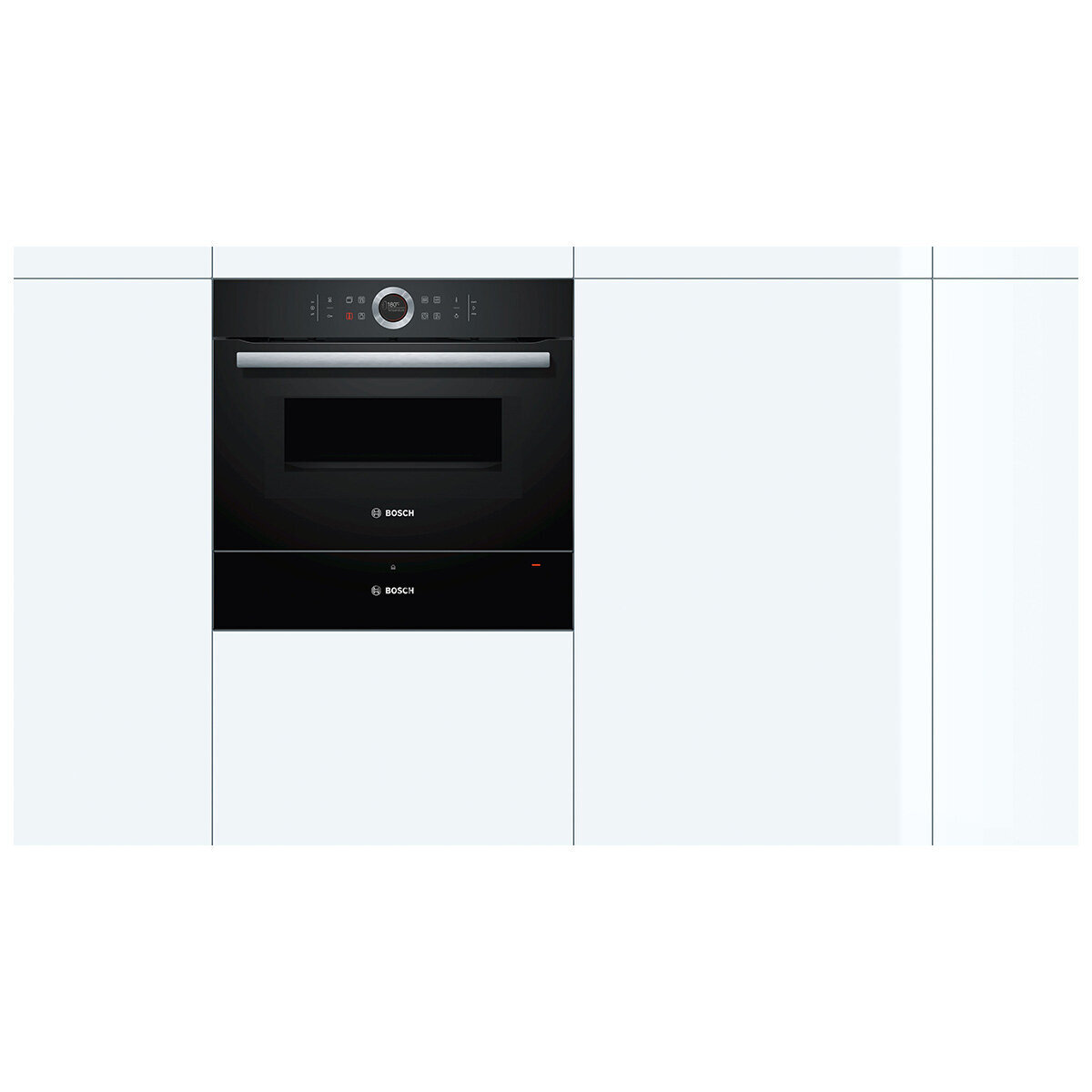 bosch serie 8 cmg633bs1b built in combination microwave