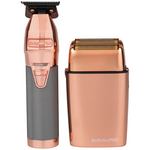 BaBylissPRO Duo Double Foil Shaver & Outliner Trimmer Rose Gold 900863 hero image