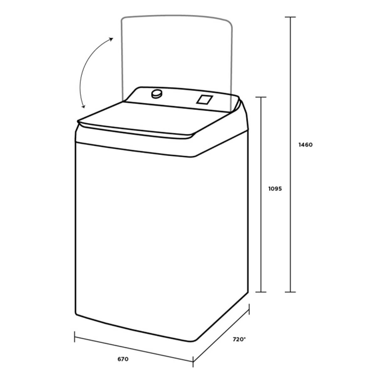 westinghouse 9kg top loader