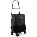 Rolser One Tweed TShop Foldable 4 Wheel Swivelling Trolley Black R-ONE001-1023 hero image