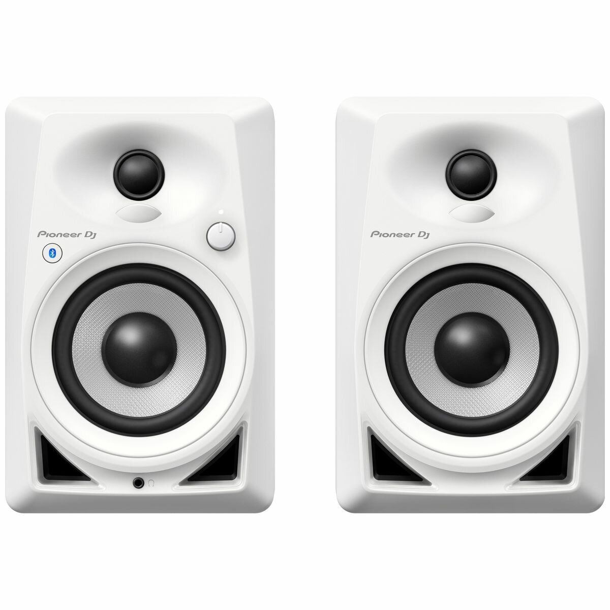 Pioneer DJ DM-40 4 Inch Desktop Monitor Speakers with Bluetooth White |  Appliances Online