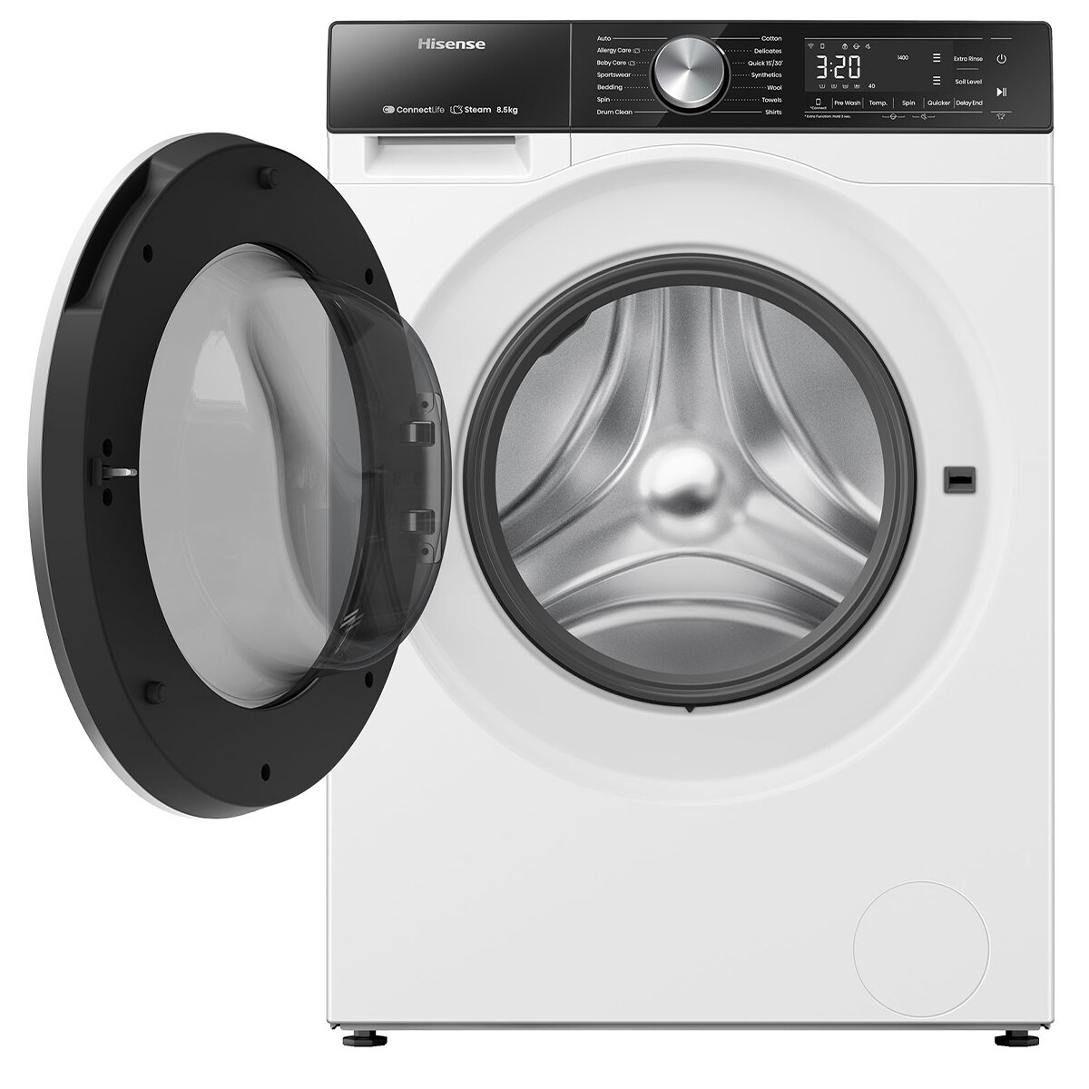 hisense 8.5 kg front load purejet washer hwfy8514