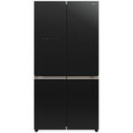 Hitachi 569L French Door Refrigerator Black Glass Finish RWB640VT0-1GBK hero image