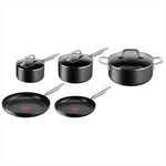 Tefal Ingenio Ultimate Induction Non-Stick 12 Piece Cookset In Black