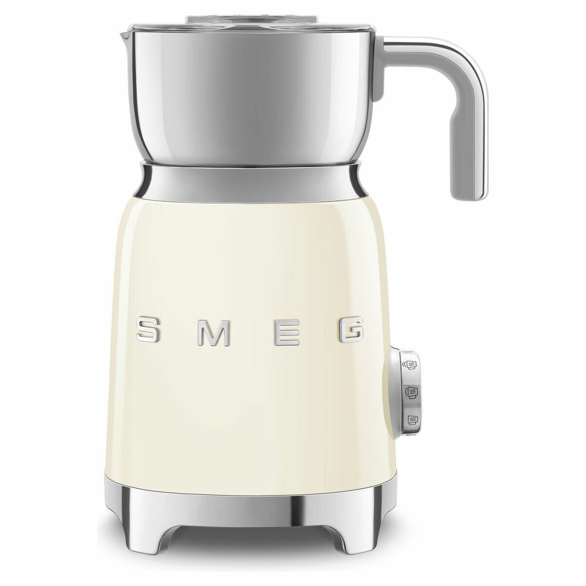 Smeg MFF01CRAU 50s Retro Style Milk Frother - Cream at The Good Guys