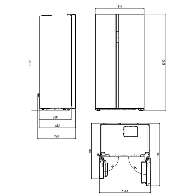 beko bsb641w