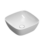 Catalano Green Lux 40x40 Countertop Basin - Gloss White 140APGRLX00 hero image