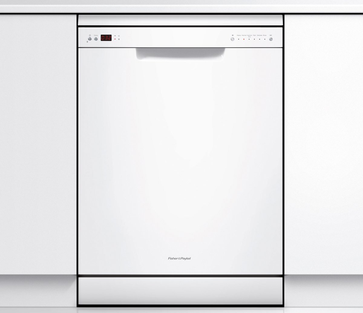 Fisher and store paykel white dishwasher