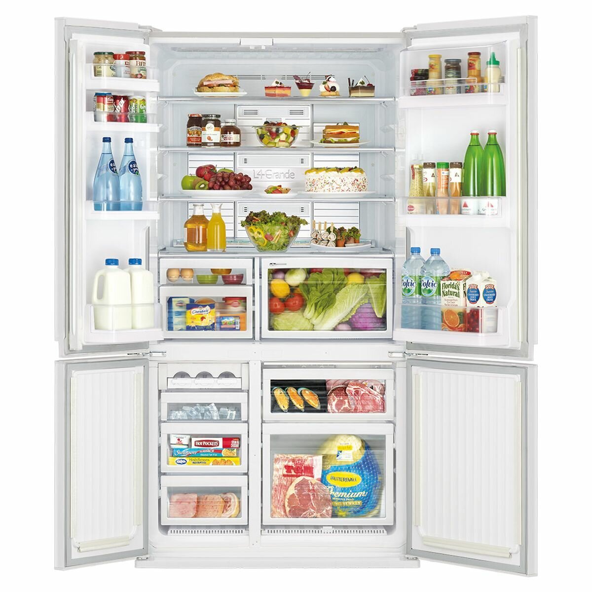 samsung family hub fridge french door