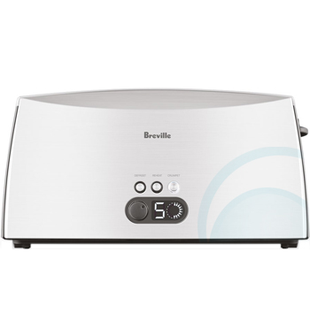 Breville Ikon 4 Slice Long Slot Stainless Steel Toaster Model CT75XL