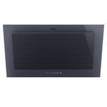 Smeg Linea 90cm Vertical Rangehood - Neptune Grey KV194G hero image