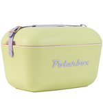 Polarbox Pop 20L Cooler Lime with Lilac Logo and Strap PLBP20LL hero image