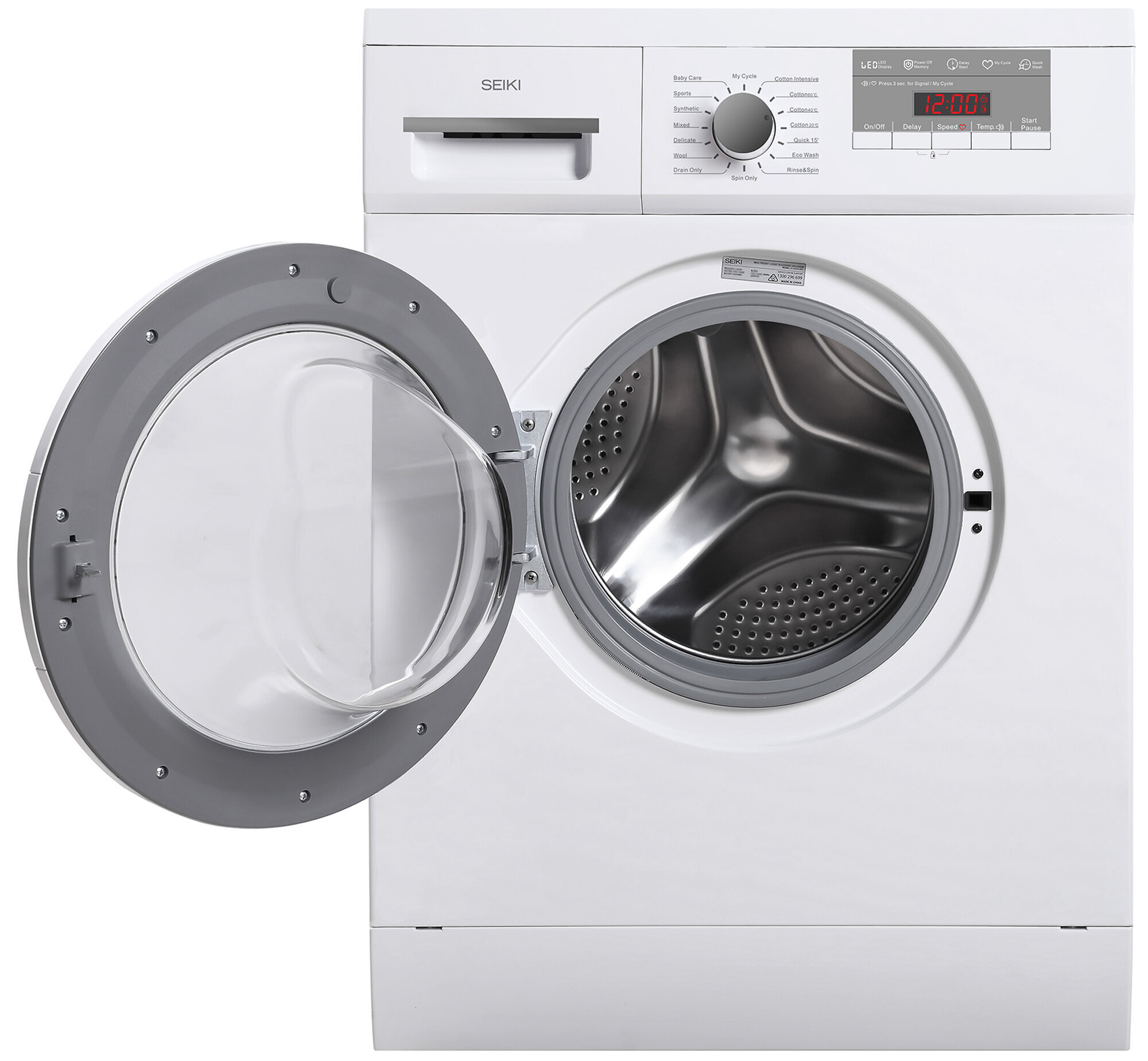 seiki 7.5 kg washing machine