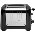 Dualit 2 Slice Lite Toaster Gloss Black DU26208 hero image