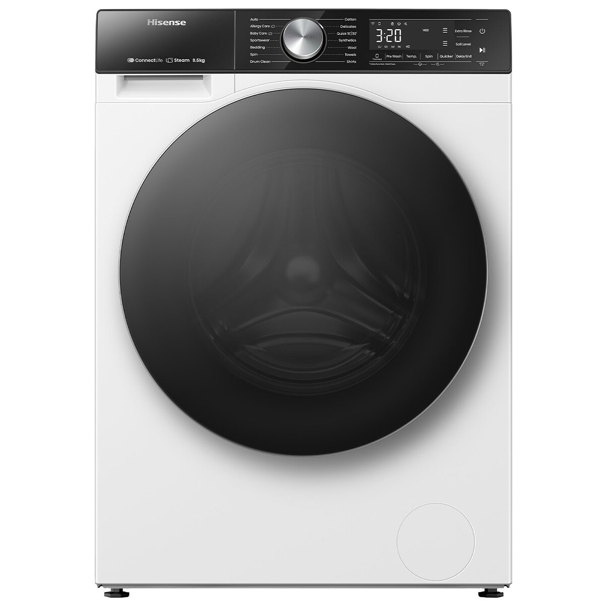 hisense 8.5 kg front load washer hwfy8514