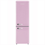 Linarie Annecy 242L Retro Bottom Mount Fridge Pink LKCO250PINK hero image