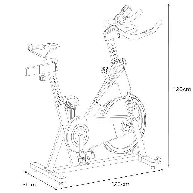 Lifespan Fitness SM 400 Magnetic Spin Bike