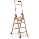 Foppapedretti Lascala 4 Wood Ladder Natural Beechwood F9900360003 hero image
