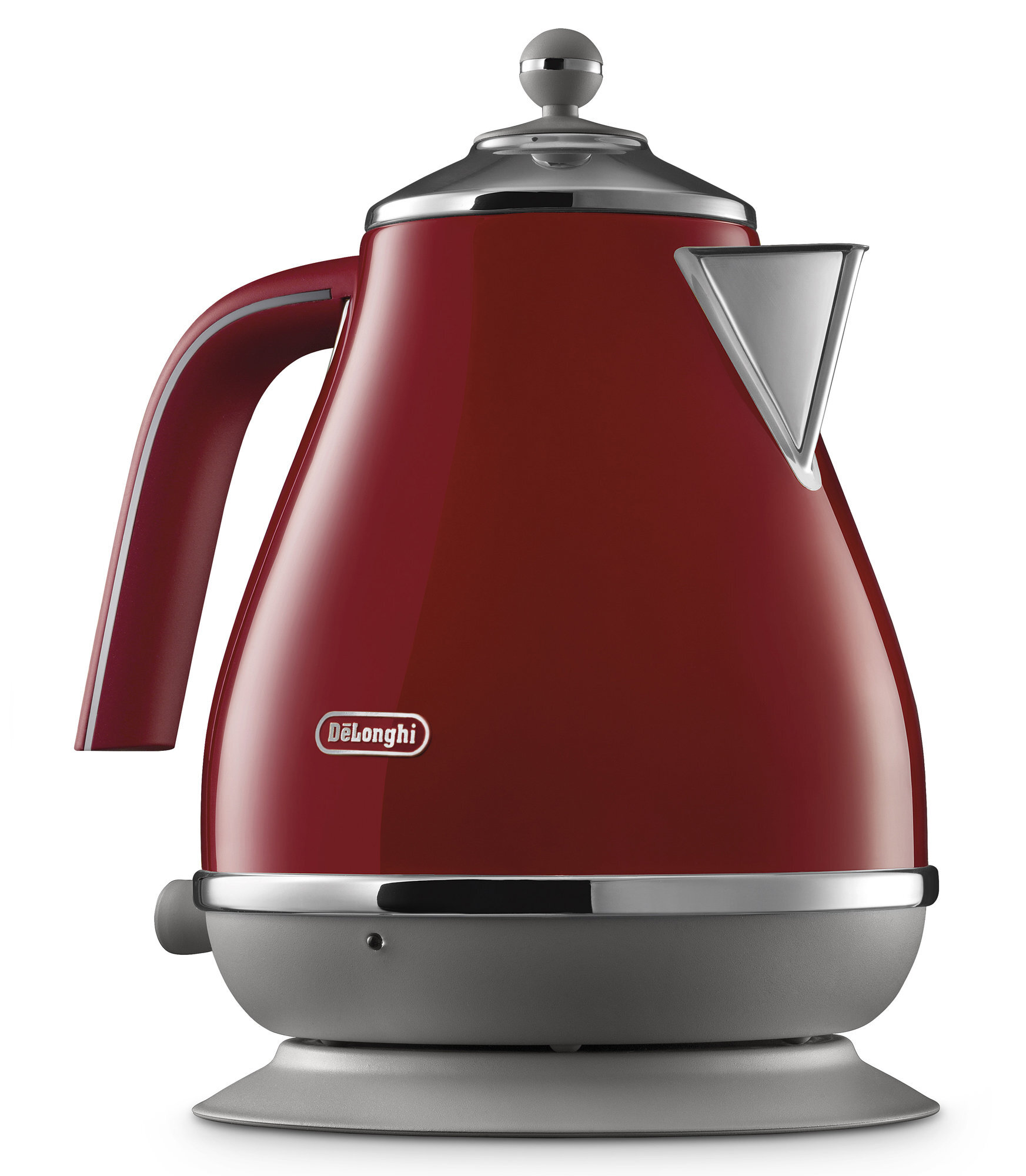 DeLonghi 1.7L Tokyo Red Cordless Electric Hot Water Kettle 3000