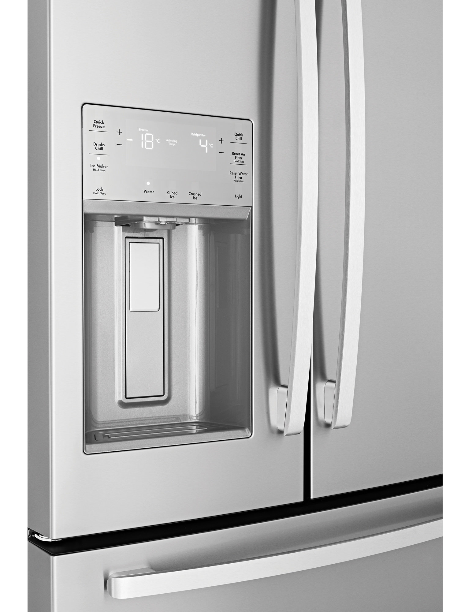 hisense 560l french door refrigerator