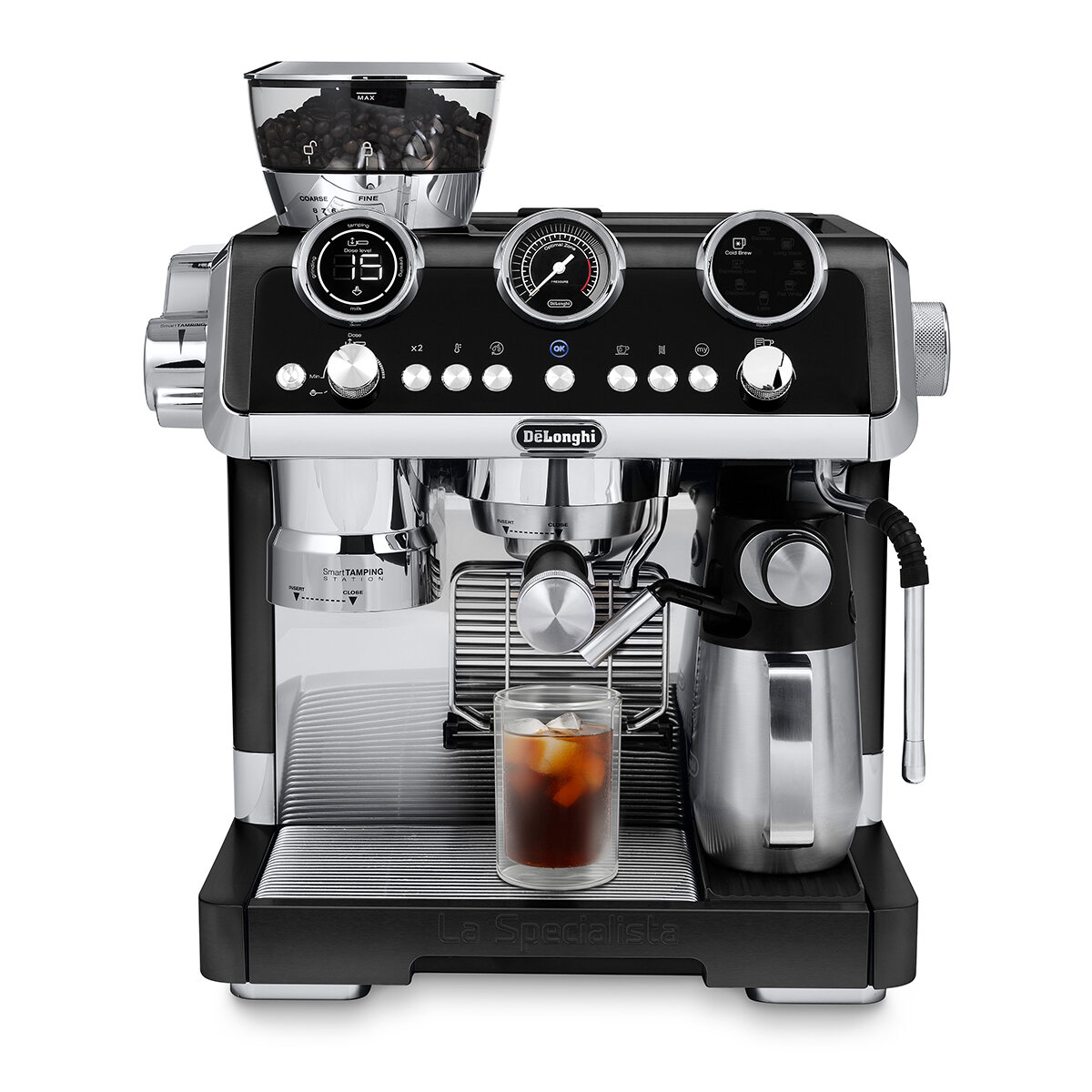 DeLonghi La Specialista Maestro Manual Coffee Machine with Cold