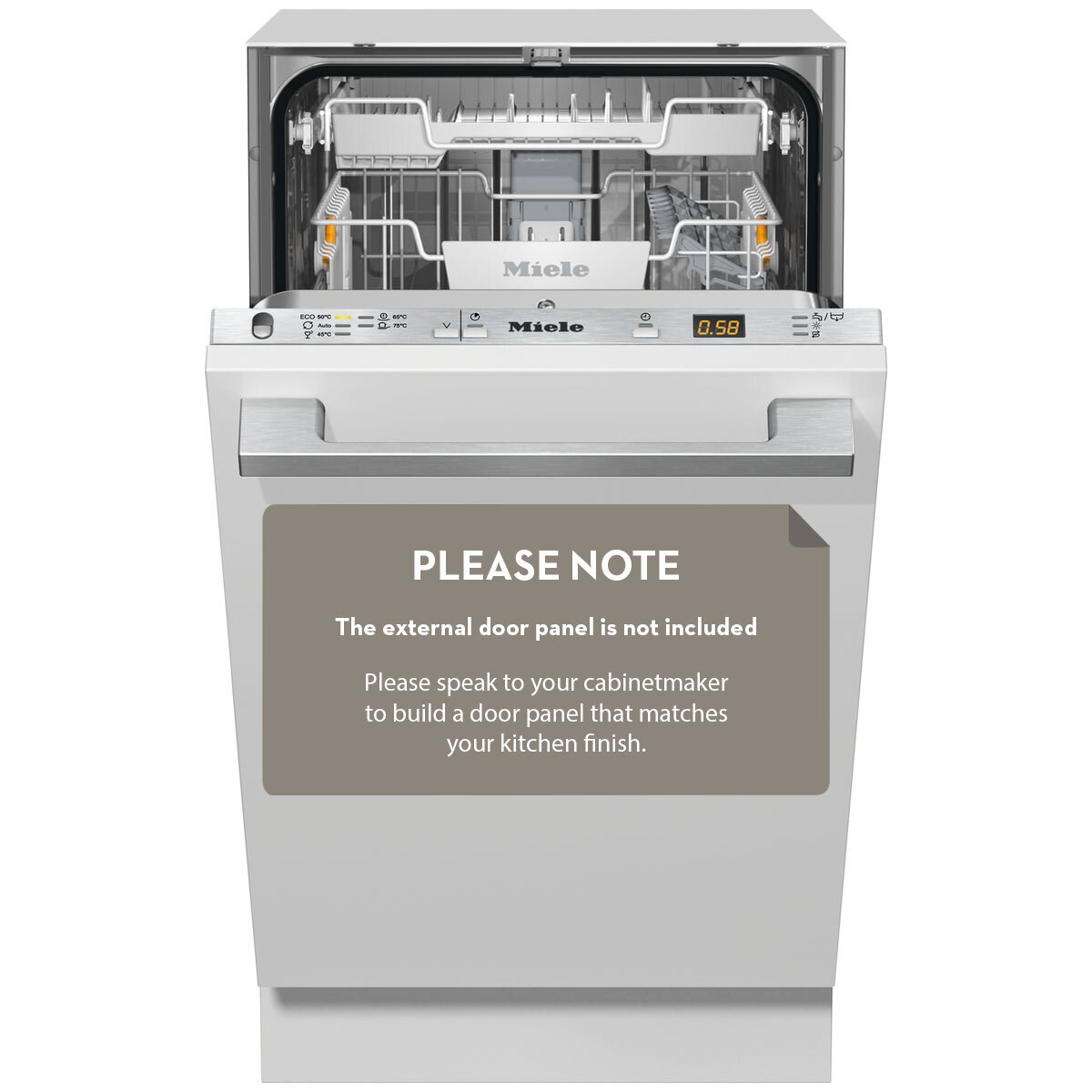 Miele slimline online dishwasher