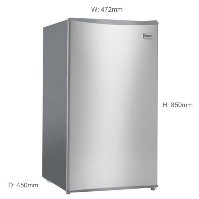 stirling 95l bar fridge