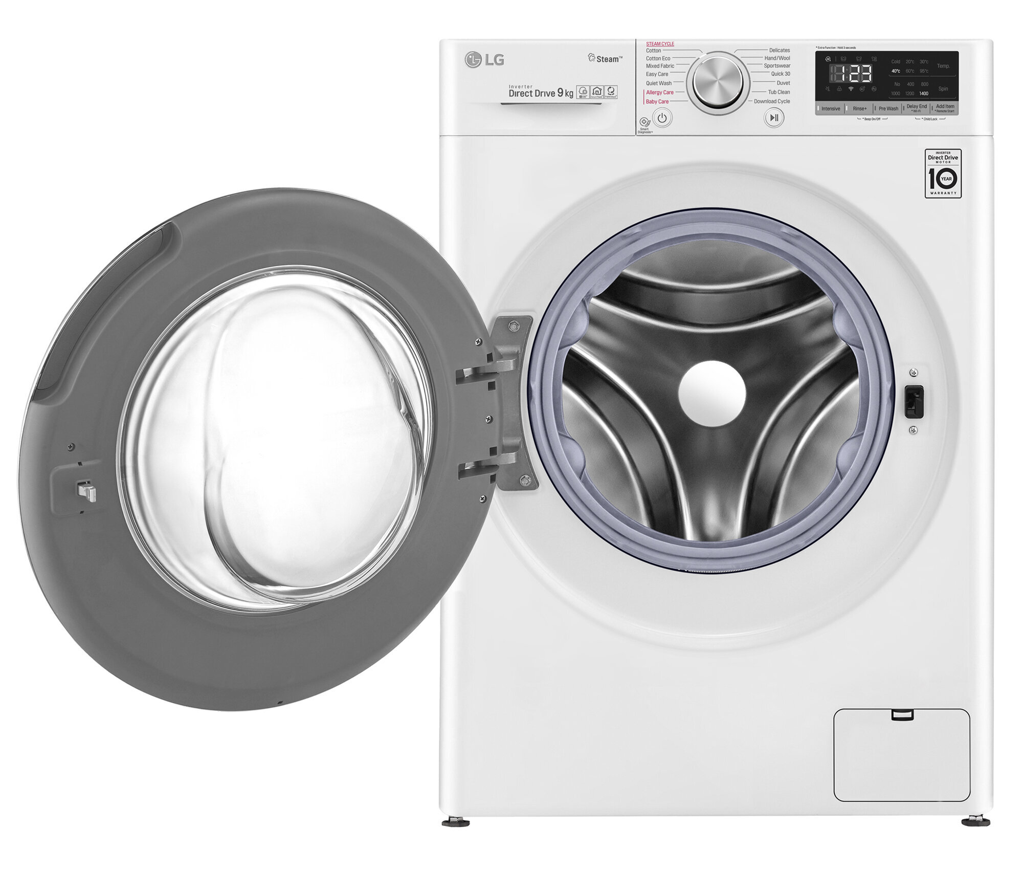 LG 9Kg Front Load Washing Machine Online -FHV1409Z4M