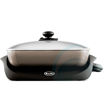 Breville Banquet Electric Frypan, BEF250GRY - Cooking