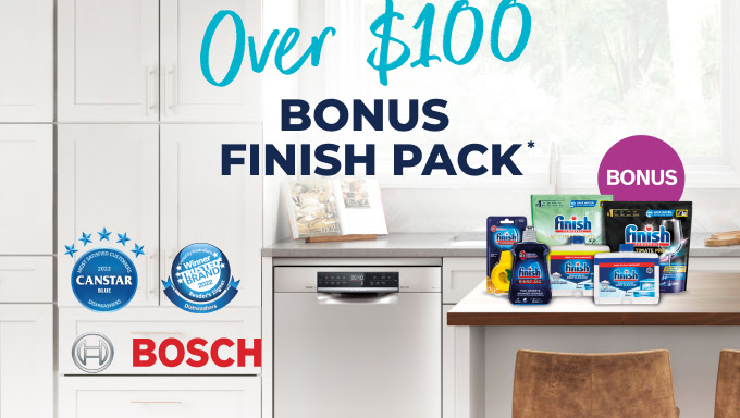 Bosch Dishwashers Delivering exceptional cleaning performance